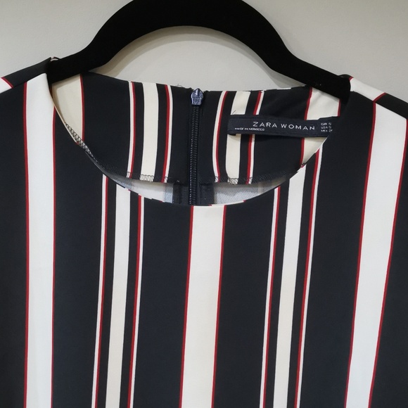 Zara | Striped Blouse - Picture 2 of 3